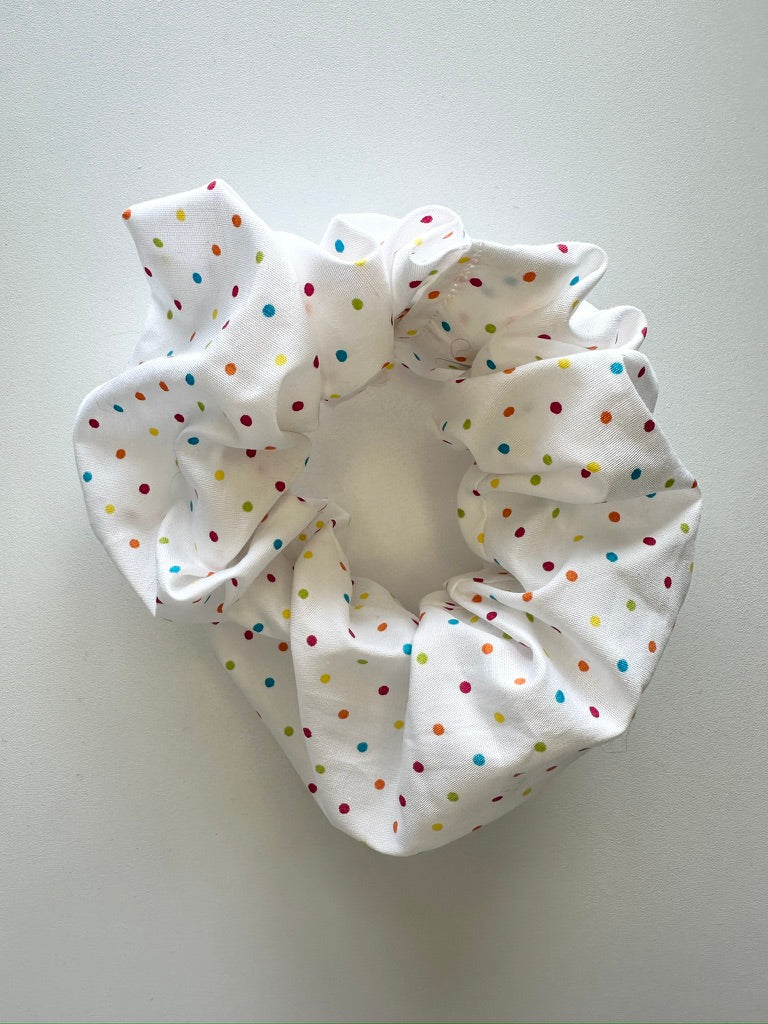 Polka Dot Scrunchie